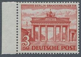 Berlin: 1949, "Bauten I", Postfrischer Satz In Tadelloser Erhaltung, Teils Randwerte, Unsigniert, Mi - Covers & Documents