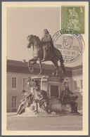 Berlin: 1956, Freimarken 10 Pfg. Gedächtniskirche, 25 Pfg. Lilienthal-Denkmal Und 1 DM Großer Kurfür - Covers & Documents