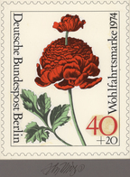 Berlin: 1974, Nicht Angenommener Künstlerentwurf (17x20,5) Von Prof. H.Schillinger Zur Wohlfahrts- A - Storia Postale