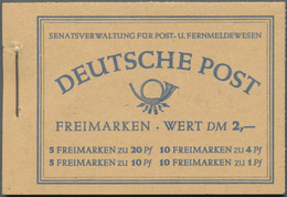 Berlin - Markenheftchen: 1952, Komplettes, Tadellos Postfrisches MH 2 Berliner Bauten, Mi. 1.300,- € - Booklets