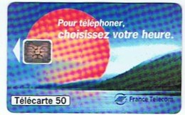 Pour Téléphoner, Choisissez Votre Heure. - France Telecom - Téléphones