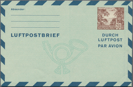 Berlin - Ganzsachen: 1952/54, Vier Verschiedene Ungebrauchte Ganzsachenluftpostbriefe Und -luftpostl - Sonstige & Ohne Zuordnung