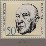 Bundesrepublik Deutschland: 1968, Nicht Angenommener Künstlerentwurf (20x17) Von Prof. H.Schillinger - Sonstige & Ohne Zuordnung