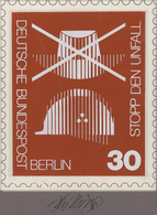 Bundesrepublik Deutschland: 1971, Nicht Angenommener Künstlerentwurf (13x16) Von Prof. H.Schillinger - Sonstige & Ohne Zuordnung