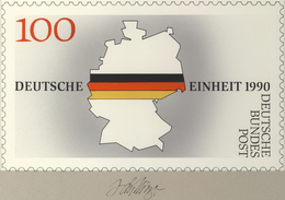 Bundesrepublik Deutschland: 1990, Nicht Angenommener Künstlerentwurf (26x15,5) Von Prof. H.Schilling - Sonstige & Ohne Zuordnung