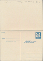 Bundesrepublik - Ganzsachen: 1963, Ungebrauchte Ganzsachendoppelkarte 15 Pfennig Blau Martin Luther - Andere & Zonder Classificatie