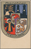 Ansichtskarten: Künstler / Artists: OBERMEIER, Otto (1883-1958), Deutscher Gebrauchsgraphiker, Maler - Ohne Zuordnung