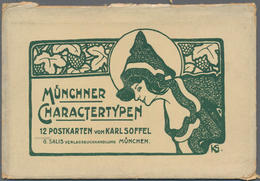 Ansichtskarten: Künstler / Artists: SOFFEL, Karl (1877-1947), Schweizer Zoologe, Naturforscher Und Z - Ohne Zuordnung