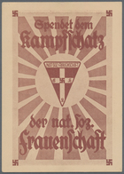Ansichtskarten: Propaganda: 1932. Very Scarce 1932 Card From The Nationalsozialistische Frauenschaft - Political Parties & Elections