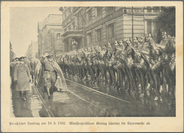 Ansichtskarten: Propaganda: 1933, "Preußischer Landtag Am 18.5.1933 Ministerpräsident Göring Schreit - Parteien & Wahlen