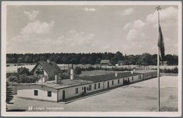 Ansichtskarten: Propaganda: 1939, "SS-Lager Schleissheim" Luftwaffen Baukompanie, Fotokarte Postalis - Parteien & Wahlen