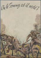 Ansichtskarten: Propaganda: "Ou Le Tommy Est-il Reste?" Series: One Of A Series Of 12 So-called 'Hal - Political Parties & Elections