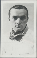 Ansichtskarten: Motive / Thematics: SPORT / MOTORSPORT, Fotokarte Mit Porträt Herrmann LANG (1909-19 - Other & Unclassified