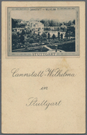 Ansichtskarten: Baden-Württemberg: STUTTGART, 6 Miniaturpostkarten Aus Der KINDERPOST, Vermutlich Um - Altri & Non Classificati