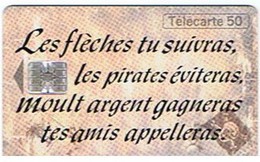 Les Flèches Tu Suivras, Les Pirates éviteras, Moult Argent Gagneras Tes Amis Appelleras. - L'île Au Trésor 10f - Spiele