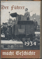 Ansichtskarten: Propaganda: 1933/1940, 10 Miniaturbüchlein Der Führer Macht Geschichte, Der Führer U - Politieke Partijen & Verkiezingen