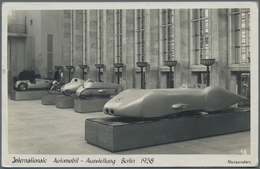 Ansichtskarten: Propaganda: 1935/1939, Internationale Automobil-Ausstellung Berlin, Sechs Kleinforma - Parteien & Wahlen