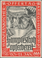 Ansichtskarten: Propaganda: 1939/1945: Bestand Von 70 Propagandakarten, Meist Bessere Motive, In übe - Parteien & Wahlen