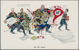 Ansichtskarten: Propaganda: 1939/1945: Bestand Von 78 Propagandakarten, Meist Bessere Motive, In übe - Political Parties & Elections