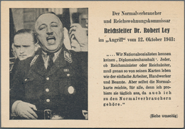 Ansichtskarten: Propaganda: Collection Of Ca 112 Propaganda Postcards And A Few Flyers With Reichspa - Political Parties & Elections