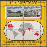 Grenada 1978 - The 2nd Commonwealth Conference Of Postal Administrations - Miniature Sheet Mi Block 10 (324-325) ** MNH - Grenada (1974-...)