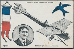 Ansichtskarten: Motive / Thematics: FLUG, Französisches Flugwesen Und Pionierflieger. Eine Interessa - Andere & Zonder Classificatie