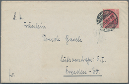 Ansichtskarten: Motive / Thematics: JUDAIKA, Vier Briefe Deutsches Reich 1920 Mit Antisemitische Ver - Andere & Zonder Classificatie