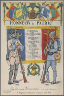 Ansichtskarten: Motive / Thematics: MILITÄR / FRANKREICH, Eine Dekorative Partie Mit 150 Künstlerzei - Andere & Zonder Classificatie