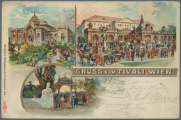 Ansichtskarten: Motive / Thematics: VOLKSBELUSTIGUNG / WIEN, Wiener Prater, Tivoli, Unterhaltungskün - Other & Unclassified