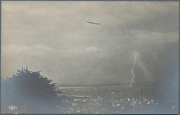 Ansichtskarten: Motive / Thematics: ZEPPELIN: Ca 185 Zeppelin Postcards And A Few Photos, With A Lar - Other & Unclassified