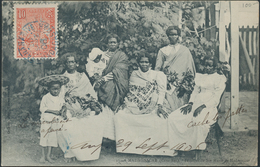 Ansichtskarten: Alle Welt: AFRIKA / MADAGASKAR, Kleine Schachtel Mit 100 Historischen Ansichtskarten - Unclassified