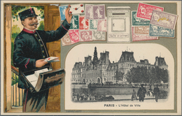 Ansichtskarten: Alle Welt: FRANKREICH, Schachtel Mit über 100 Historischen Ansichtskarten Französisc - Ohne Zuordnung
