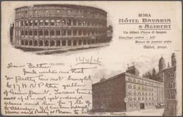 Ansichtskarten: Alle Welt: ITALIEN, Reichhaltiger Bestand An über 100 Historischen Ansichtskarten Ab - Unclassified