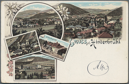 Ansichtskarten: Österreich: NIEDERÖSTERREICH / HINTERBRÜHL Bei Mödling Und Umgebung, Schachtel Mit G - Sonstige & Ohne Zuordnung