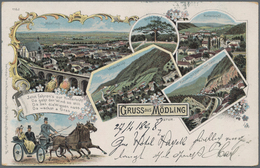Ansichtskarten: Österreich: NIEDERÖSTERREICH, MÖDLING (PLZ 2340), Schachtel Mit Weit über 250 Histor - Other & Unclassified