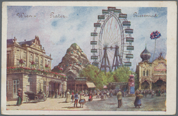 Ansichtskarten: Österreich: WIEN 2. BEZIRK PRATER. Karton Mit über 1100 Historischen Ansichtskarten - Sonstige & Ohne Zuordnung