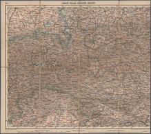 Ansichtskarten: Österreich: WÜHLKISTE Mit Alten Land- Und Straßenkarten, Reiseführer Und Rechnungen. - Other & Unclassified