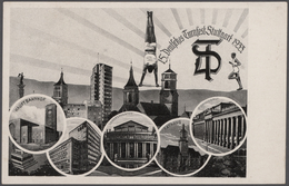 Ansichtskarten: Deutschland: 1895/1940, (ca.), Sehenswerter AK-Posten Mit 480 Karten, Schwerpunkt Wü - Sonstige & Ohne Zuordnung