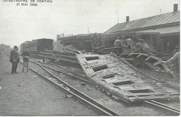 Spoorwegramp Kontich 21 Mei 1908 Accident Ferroviaire. 21 Mai 1908 - Kontich
