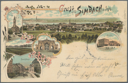 Ansichtskarten: Bayern: NIEDERBAYERN, Schachtel Mit über 230 Historischen Ansichtskarten Ab Ca. 1898 - Sonstige & Ohne Zuordnung