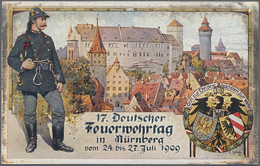 Ansichtskarten: Bayern: NÜRNBERG (8500): 1897/1926 Ca., Feste, Veranstaltungen & Ereignisse, Sammlun - Other & Unclassified