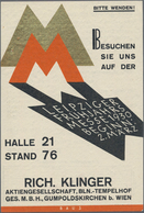 Ansichtskarten: Sachsen: LEIPZIG, Kleines Konvolut LEIPZIGER MESSE, 9 Historische Messekarten Und 7 - Altri & Non Classificati