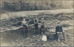 Ansichtskarten: KARTON, Mit über 1300 Historischen Ansichtskarten Ab Ca. 1900 Bis In Die 1970er Jahr - 500 Cartoline Min.