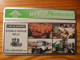 Phonecard United Kingdom, BT - Train, Railway, Car - 1000 Ex - BT Emissions Publicitaires