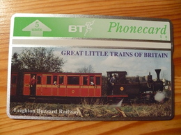 Phonecard United Kingdom, BT - Train, Railway - 1000 Ex - BT Advertising Issues