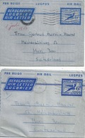 Aérogramme  "Postage/Posgeld"  Lydenburg/Petersburg        1957/59 - Posta Aerea