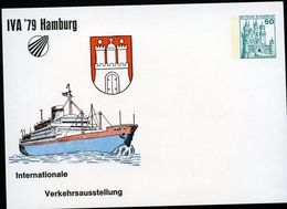 Bund PP103 C2/005 ÜBERSEEDAMPFER HAMBURG 1979 - Privatpostkarten - Ungebraucht