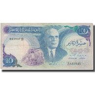 Billet, Tunisie, 10 Dinars, 1983, 1983-11-03, KM:80, TB - Tunisia