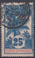 Ivory Coast Côte D'Ivoire 1906 Yvert#27 Used - Used Stamps