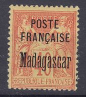 Madagascar 1895 Yvert#18 Mint Hinged - Unused Stamps
